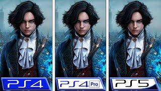 Lies of P  PS4 - PS4 Pro - PS5  Graphics Comparison  Analista de Bits