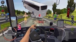 Coach Bus City Accident  Bus Simulator  Ultimate Multiplayer Bus Wheels Games Android