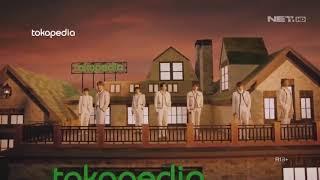 BTS currently performing life goes on on TOKOPEDIA WIB RAMADAN SPECIAL