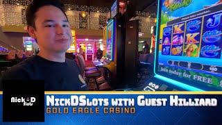 NickDSlots with Special Birthday Guest Hilliard @ Gold Eagle Casino - North Battleford SK