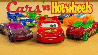 Cars vs. Hot Wheels Lightning McQueen faces off another brand of Cars