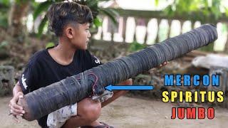 Petasan  Mercon Semprot Spirtus  Sepiritus  Jumbo Dari Kaleng Tinner.