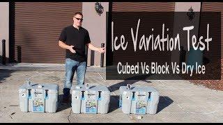 Cubed Ice Vs Block Ice Vs Dry Ice Which Last The Longest? How Does Dry Ice Work In A Cooler?