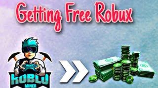 Getting Free Robux     RobloMiner