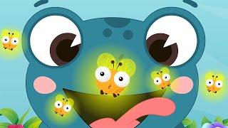 Five Little Speckled Frogs  - Preschool Songs & Nursery Rhymes for Circle Time
