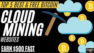 Top 5 Best & Free Bitcoin Cloud Mining Websites  Genuine Cloud Mining Sites  Best BTC Mining Apps