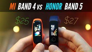 Mi Band 4 vs Honor Band 5 - Ultimate Budget Smartband SHOWDOWN