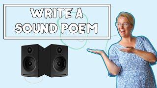 Sound Poems  Poetry For Kids