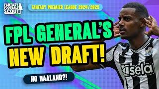 FPL GENERALS NEW DRAFT   3 x Top 500   Fantasy Premier League Tips 202425