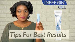 Acne Treatment - How to use DIFFERIN GEL for ACNE Dr Janet