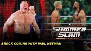 OMG Paul Heyman Bringing Brock Lesnar Roman Reigns And Cody Rhodes Together.