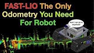 Robust Odometry and Fully Autonomous Driving Robot   ATCrawler x FAST-LIO x Navigation2