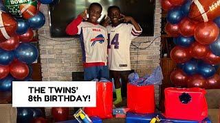 THE TWINS’ 8th BIRTHDAY￼