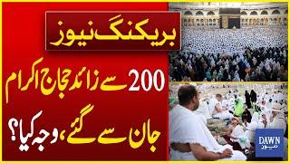 Big News 200+ Pilgrims Died During Hajj 2024  Breaking News  Dawn News