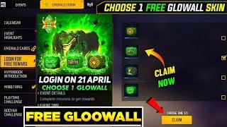 CLAIM FREE GLOOWALL SKIN RAMADAN FREE GLOOWALL SKIN  FREE FIRE NEW EVENT FF NEW EVENT TODAY