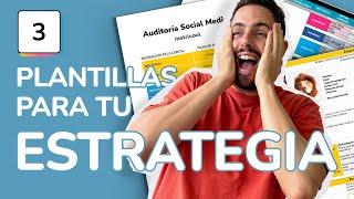 Crea una ESTRATEGIA DE REDES SOCIALES Paso a Paso  +PLANTILLAS GRATIS