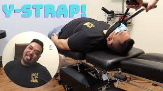 Y-Strap Chiropractic Adjustment in Mill Creek WA  GREAT REACTION