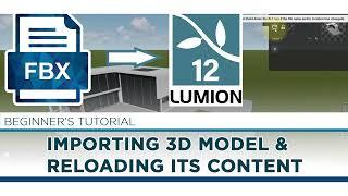 IMPORT 3D & RELOAD CHANGES IN LUMION