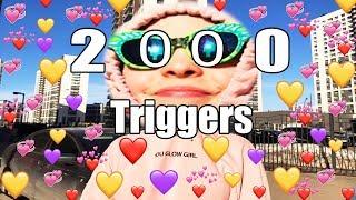 ASMR 2000 TRIGGERS IN 12 MINUTES