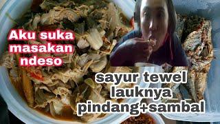 SAYUR TEWEL HONGKONG MANTAP  GAK ADA BEDANYA SAMA BIKINAN WONG NDESO.