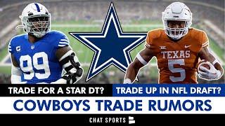 Cowboys Trade Rumors DeForest Buckner Dorance Armstrong Moving Up In NFL Draft For Bijan Robinson