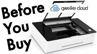 Gweike Cloud Pro 2 CO2 laser cutting machine review