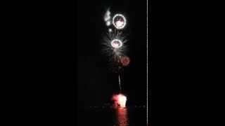 West Palm Beach - 2015 New Years Day - Smiley Faces Fireworks