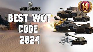 WOT CODE 2024 Get 5 Premium Tanks + 1100 Gold +17 premium days + 250000 credits