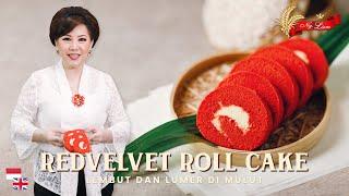 Ide Kue Agustusan Resep Red Velvet Roll Cake Bolu Gulung Merah Putih Kemerdekaan
