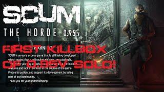 SCUM Game First Killbox of 0.95v Solo in AB Bunker #scum #gaming #survival #pcgaming