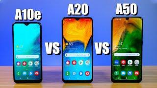 Samsung Galaxy A10e VS A20 VS A50 Which Phone is Right for You?