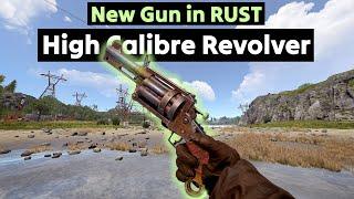 New High Calibre Revolver in Rust