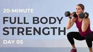 Strong 20 Day 5 20-Minute Full Body Functional Strength