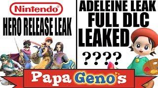 Adeleine Leak FULL SMASH DLC LEAK??? Heros Release Leak - PapaGenos