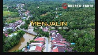 Drone view MENJALIN Kab Landak Kalimantan Barat