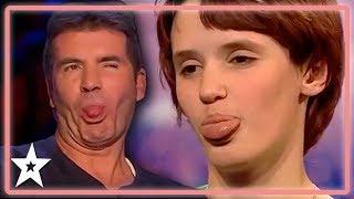 Kid With Attitude Shouts At Simon Cowell on Britains Got Talent  Kids Got Talent