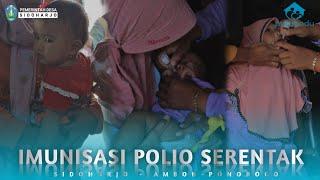 Pelaksanaan Pekan Imunisasi Serentak  Polio Serentak Seluruh Indonesia  Desa SIDOHARJO