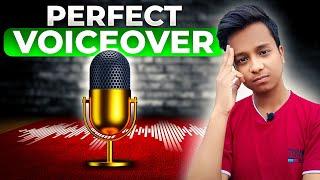 How to Record & Edit Perfect VOICEOVER for Youtube
