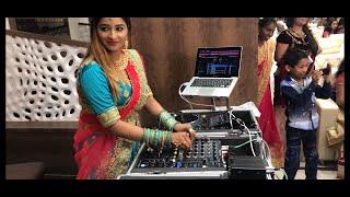 DJ PIYU LIVE Performing On Her Family Wedding  Tbt   Female Dj Of India  Female Dj Live