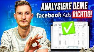 Facebook Ads Auswertung  Analysiere deine Facebook Ads richtig  Taylan Sentürk