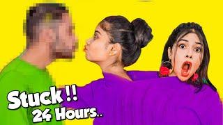 Stuck With My *Sister* For 24 Hours *Public Reaction*