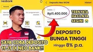 Deposito Neo+ Bank Apakah Aman? Keuntungan Yang Saya Dapatkan Selama Deposito Di Bank Neo