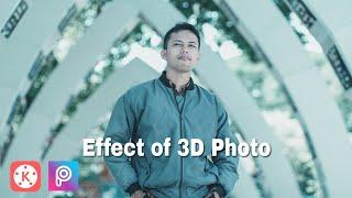 3D foto  3D parallax dengan Kinemaster dan Picsart