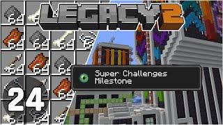 Mob Farm & Super Challenges Complete - Legacy SMP 2 #24  Minecraft 1.16 Survival Multiplayer