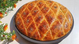 ቀላል እና የሚጣፍጥ የቡና ቁርስ ዳቦ አሰራር  ye buna kuris aserar  bread  flat bread  ebs  seifu