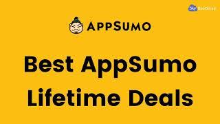 5 Best AppSumo Lifetime Deals  Lifetime Software deals  AppSumo Deals  SaaS Lifetime Deals