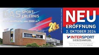 Intersport Siebzehnrübl Einblicke zum Anbau in Altötting 2023-2024