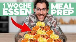 Meal Prep für 1 Woche - Einfach & Abwechslungsreich