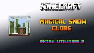 Magical Snow Globe  Minecraft Extra Utilities 2 Tutorial  Deutsch  German