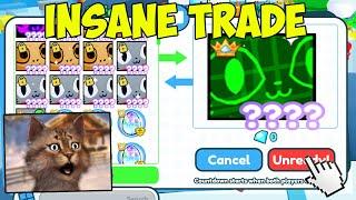 Insane Trade for TITANIC HOLOGRAM CAT - Roblox Pet Simulator X